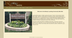 Desktop Screenshot of mosbyslanding.com